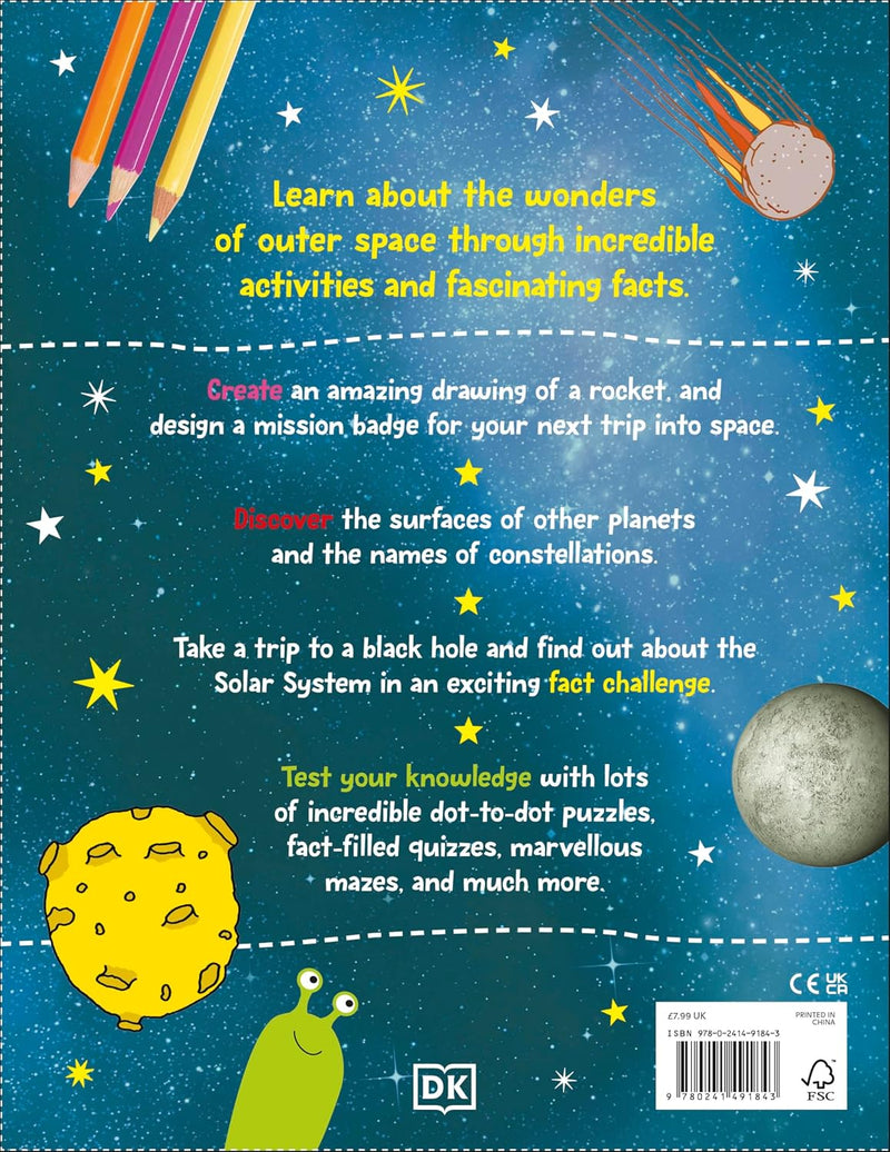 The Fact-Packed Activity Book: Space - 50+ Activities and Puzzles - Fiction - Paperback