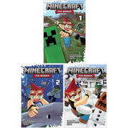 Minecraft: The Manga Volume 1-3 by Kazuyoshi Seto 3 Books Collection Set - The Book Bundle