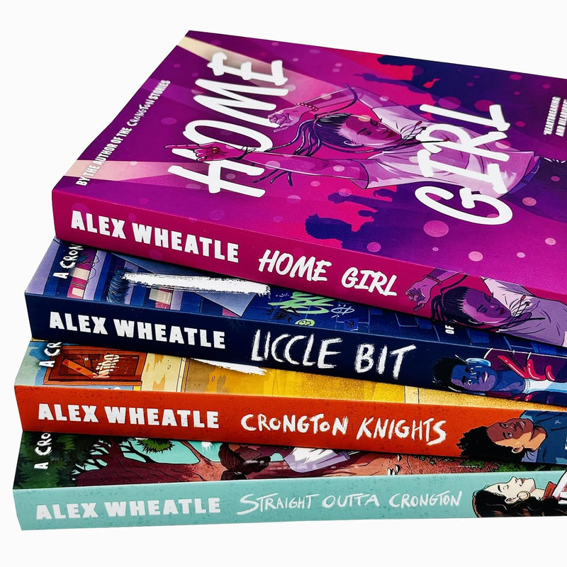 Alex Wheatle Crongton Series 4 Books Collection Set - The Book Bundle