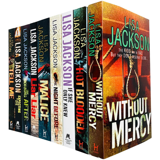 Lisa Jackson Collection 9 Books Set (Expecting to Die, Liar Liar, If She Only Knew, The Morning - The Book Bundle