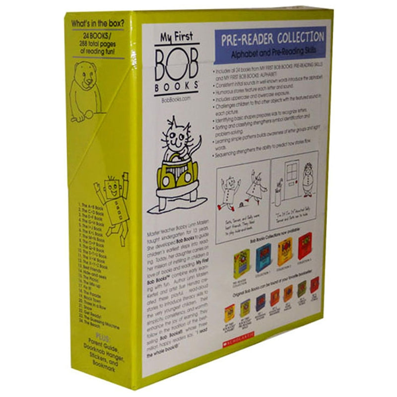 My First BOB Books Pre-Reader Collection 24 Books Box Set (Alphabet & Pre-reading Skills) - The Book Bundle