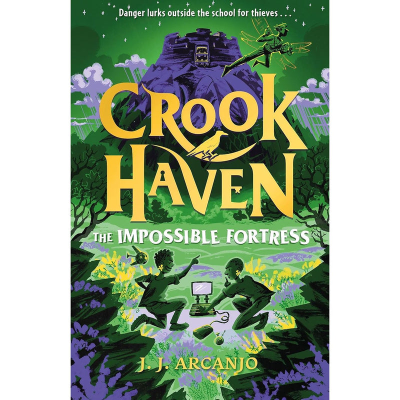 Crookhaven Series 4 books collection set by J.J. Arcanjo, including The School for Thieves and The Forgotten Maze, Hodder Children's Books