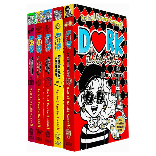 Dork Diaries Collection 5 Books Set (Volume 11-15) By Rachel Renee Russell - The Book Bundle