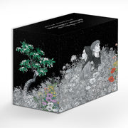 Five hardcover Twilight Saga books by Stephenie Meyer in a young adult collection box set, featuring dark and twilight-themed cover art.