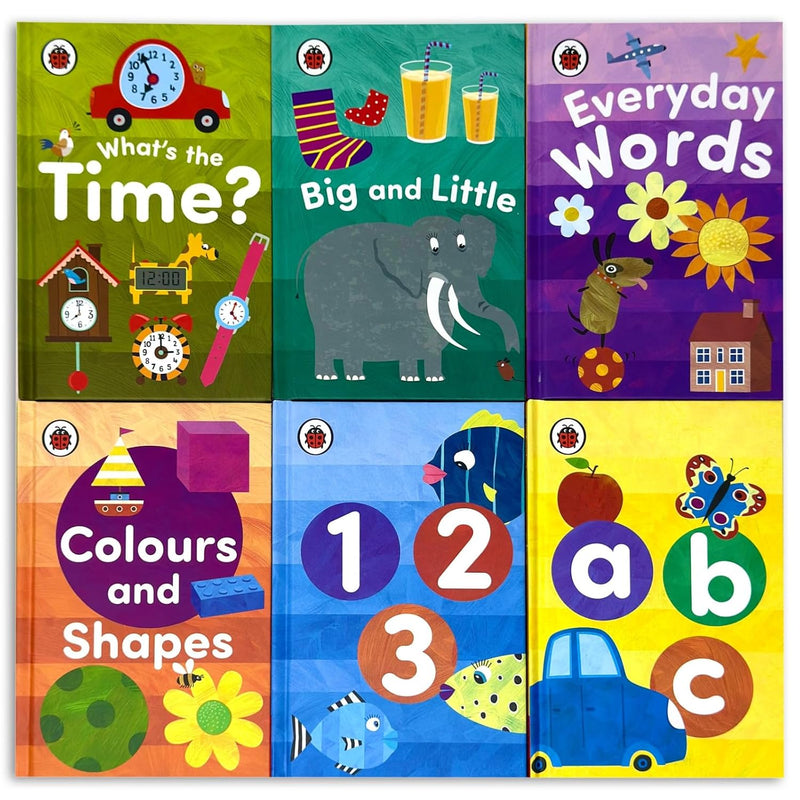 Ladybird Early Learning 6 Books Collection Box Set by Ladybird - Non Fiction - Hardcover