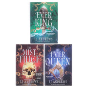 Set of three hardcover The Ever Seas Series books by LJ Andrews, fiction collection published by Penguin UK Ltd.