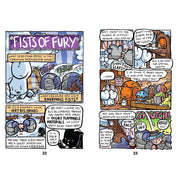 Front cover of Jamie Smart's Bunny vs Monkey DFB Phoenix comic book, featuring colorful cartoon characters on a paperback.