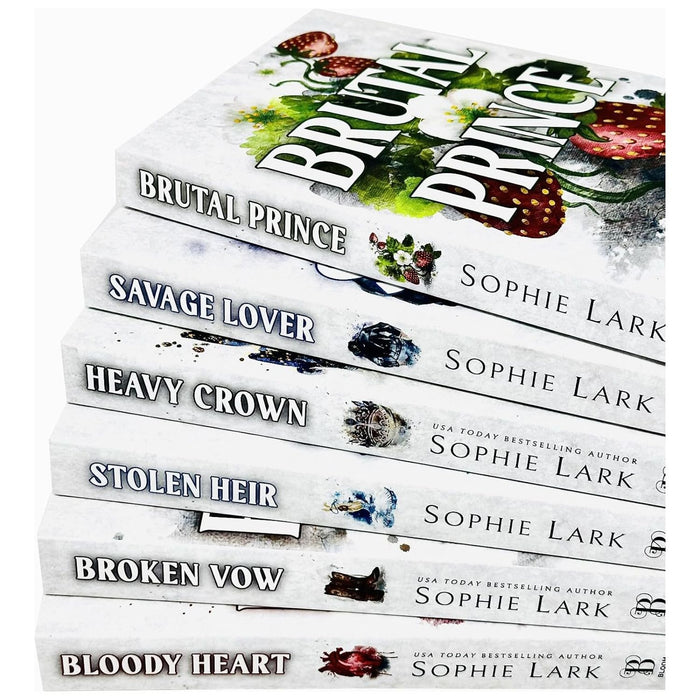 Brutal Birthright Series By Sophie Lark 6 Books Collection Set (Brutal Prince, Stolen Heir, Savage Lover, Bloody Heart, Broken Vow & Heavy Crown) - The Book Bundle