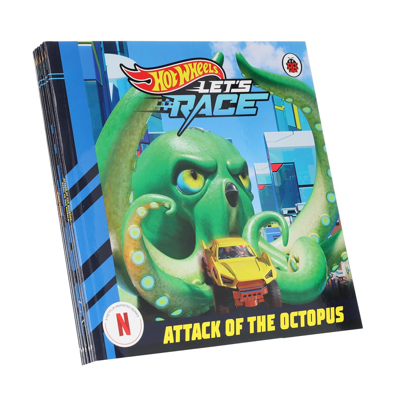 Hot Wheels: Let’s Race 6 Picture Storybooks Collection Set - Fiction - Paperback
