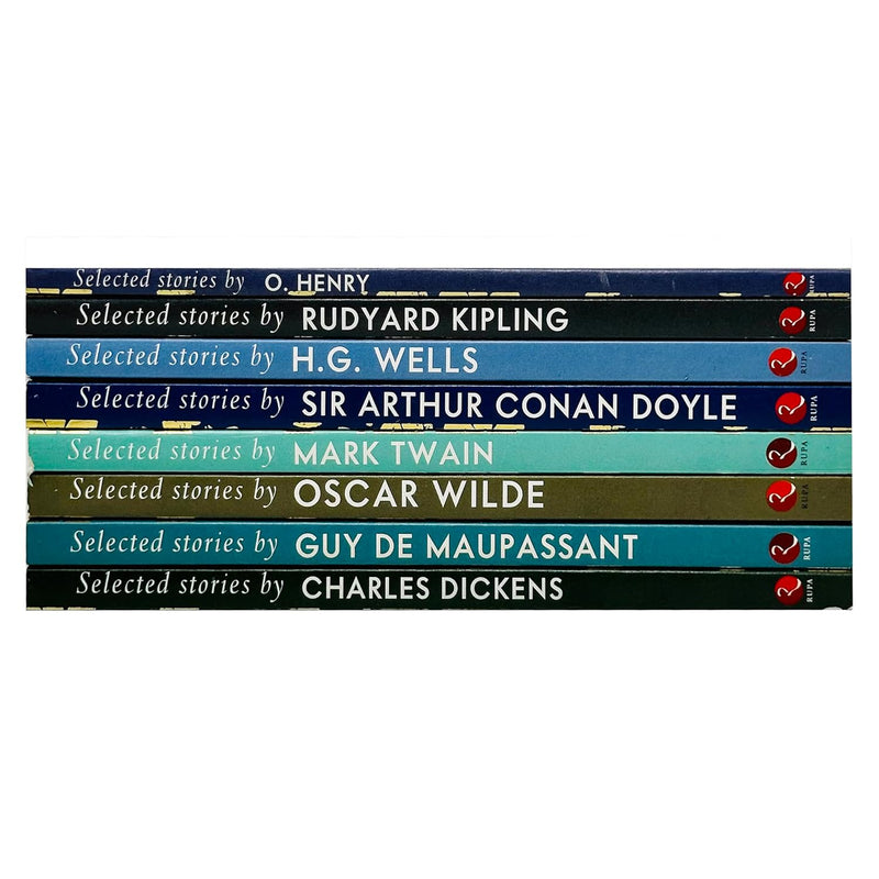 Masterpieces of World Fiction Series 1: 8 Books Collection Set (Selected Stories ) - The Book Bundle