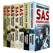 Damien Lewis Collection 7 Books Set In GIFT SLIPCASE - SAS Series (Great Escapes Two, Great Escapes, Brothers in Arms, Bravo Three Zero, Daggers Drawn, Italian Job & Shadow Raiders) - The Book Bundle