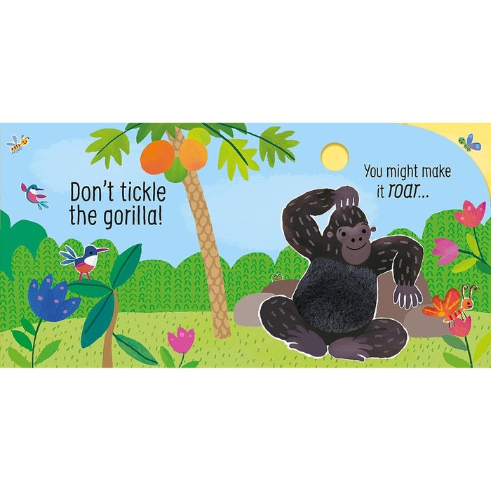 Don't Tickle the Gorilla! (DON'T TICKLE Touchy Feely Sound Books) - The Book Bundle