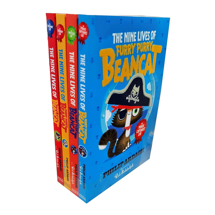 The Nine Lives of Furry Purry Beancat 4 Books Collection Paperback - The Book Bundle