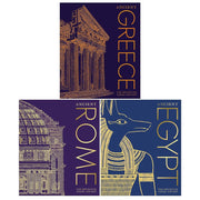 DK Classic History 3 Books Collection Set Ancient Rome, Ancient Greece, Ancient Egypt - The Book Bundle