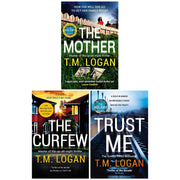 Set of three T.M. Logan fiction books from Bonnier Books UK Ltd, featuring eye-catching covers and novel titles.