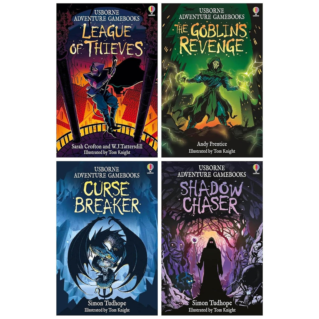 Adventure Gamebooks Series Shadow Chaser 4 Book Set Paperback