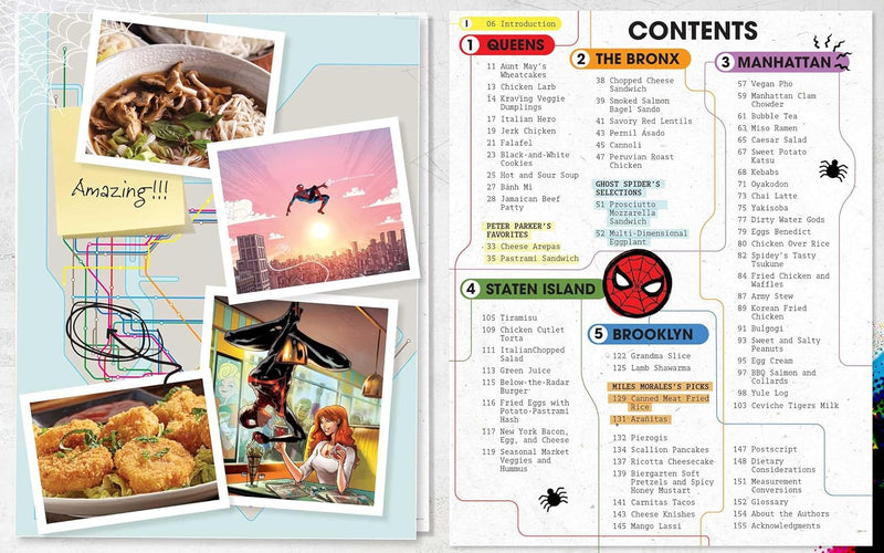Marvel Spider-Man The Official Cookbook by Jermaine McLaughlin & Paul Eschbach - Non Fiction - Hardback