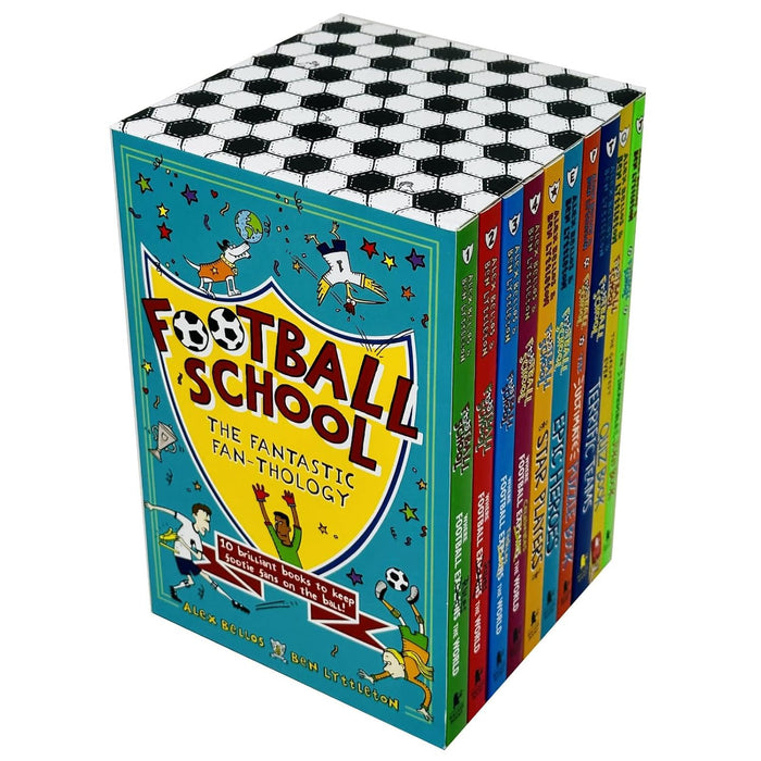 Football School The Fantastic Fan-Thology 10 Books Collection Box Set By Alex Bellos & Ben Lyttleton - The Book Bundle