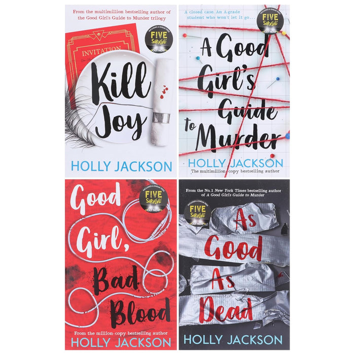 Holly Jackson Collection 4 Books Set (Good Girl Bad Blood, A Good Girl's Guide to Murder, Kill Joy) - The Book Bundle