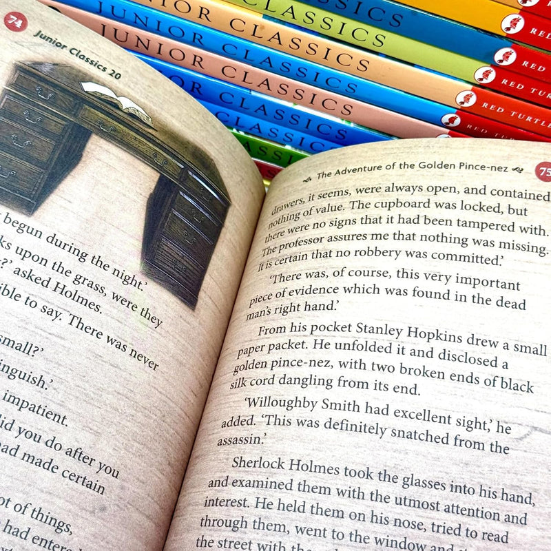 Children's Junior Classics 20 Books Collection Box Set by Various Authors - Fiction - Paperback