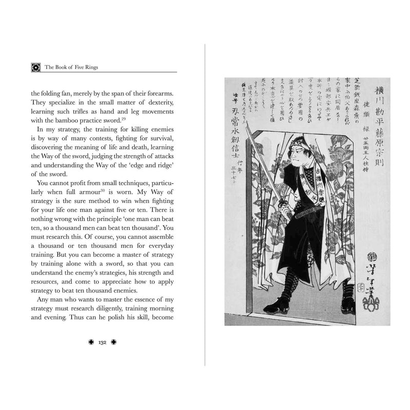 The Book of Five Rings: Gilded Pocket Edition (Arcturus Ornate Classics, 5) by Miyamoto Musashi - The Book Bundle