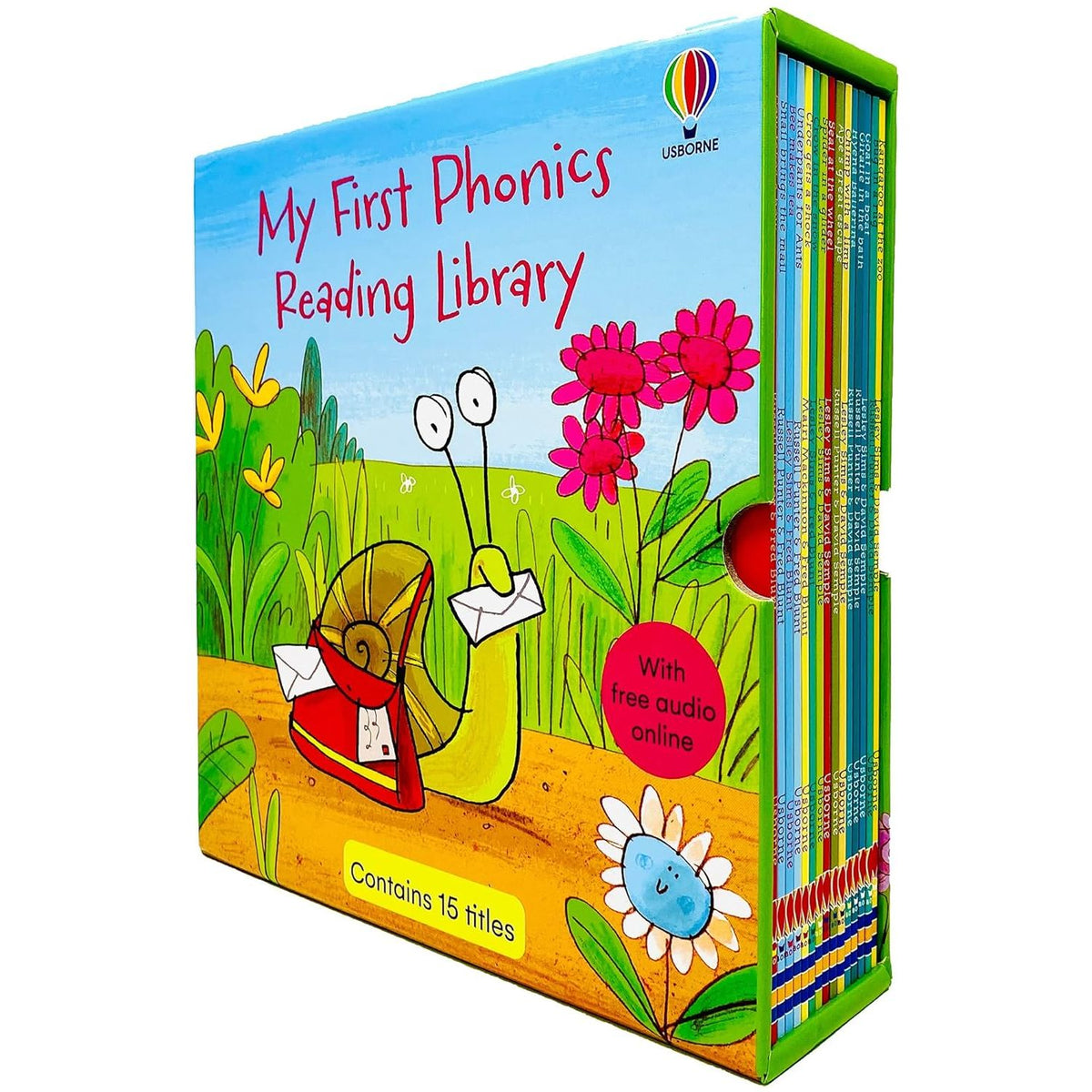 My First Phonics Reading Library 15 Book Set Usborne Box Set — The