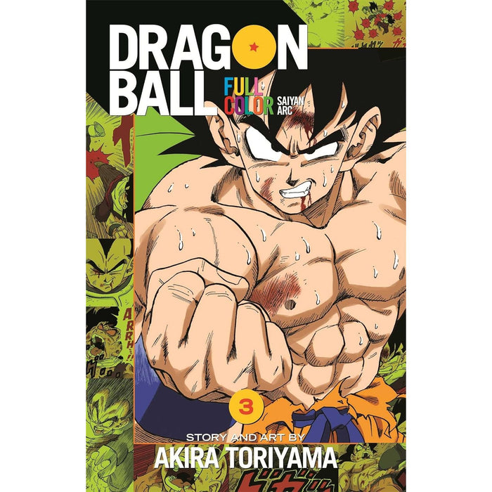 Dragon Ball Full Color Saiyan Arc Vol 1-3 Books Collection Set - The Book Bundle