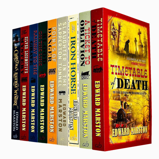 Edward Marston Railway Detective Series 9 Books Collection Set - The Book Bundle