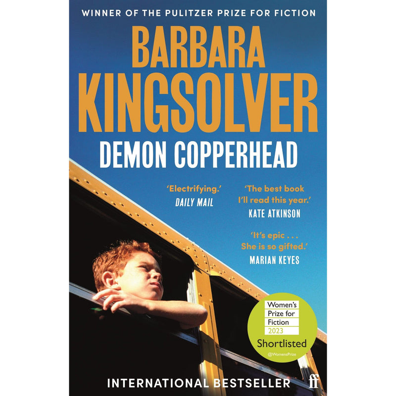 Barbara Kingsolver collection of two books, Demon Copperhead and The Poisonwood Bible, published by Faber & Faber Ltd.