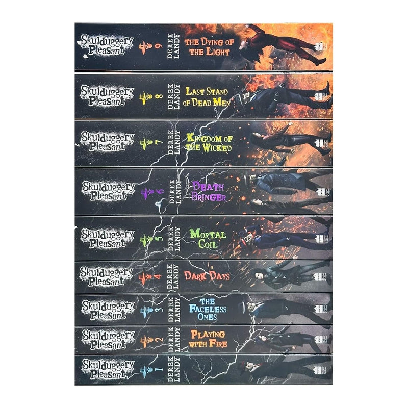 Skulduggery Pleasant Series 9 Books Collection Set By Derek Landy - The Book Bundle