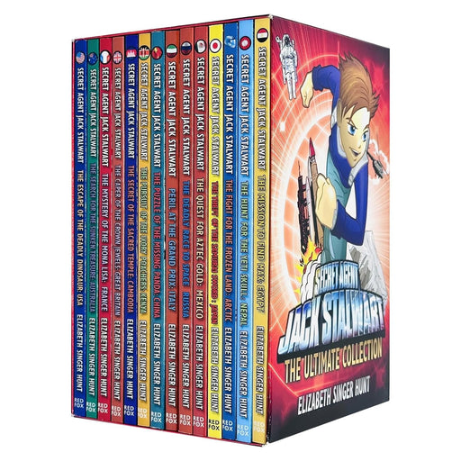 Secret Agent Jack Stalwart The Ultimate Collection 14 Books Box Set By Elizabeth Singer Hunt (USA, Australia, France, Great Britain) - The Book Bundle