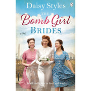 Set of eight Daisy Styles Collection books by Penguin, including The Wartime Midwives, Home Fires, and Spitfires, with colorful covers.