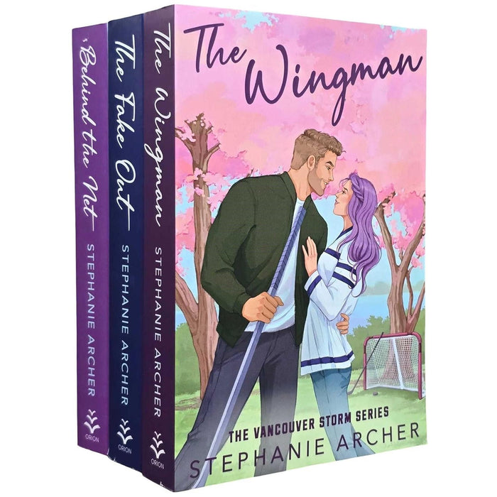 Vancouver Storm Series 3 Books Collection Set (Behind The Net, The Fake Out and The Wingman) - The Book Bundle
