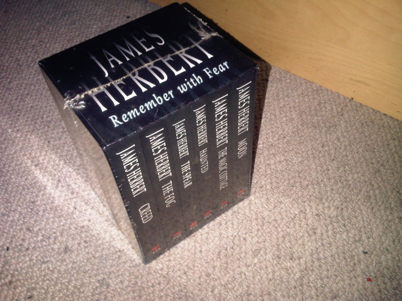 James Herbert Box Set By James Herbert - Fiction - Box Set Includes Multiple Novels In One Collection