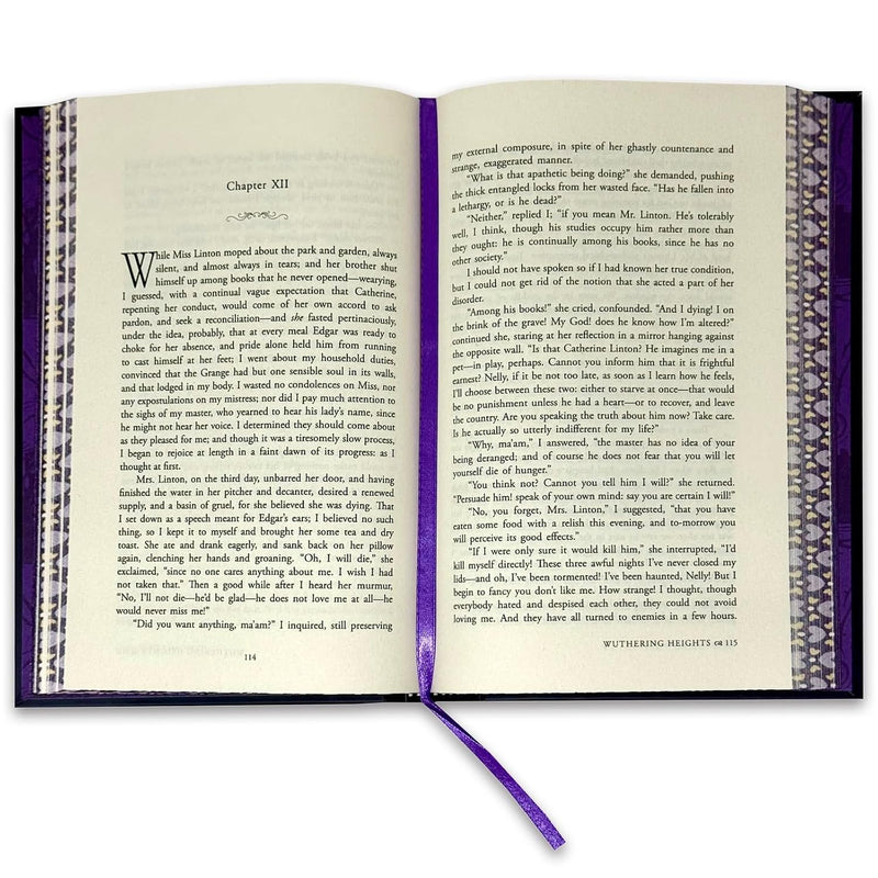 Wuthering Heights (Decorative Collectible Design) Premium Hardcover Edition by Emily Brontë - Fiction - Hardcover
