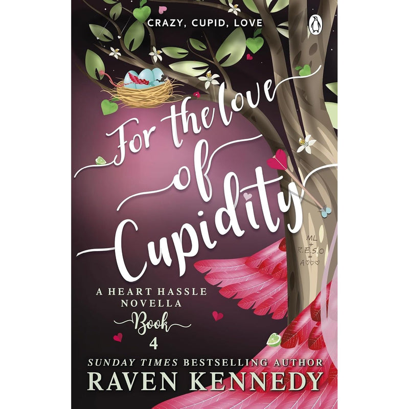 Heart Hassle Series by Raven Kennedy 5 Books Collection Set (Signs of Cupidity, Bonds of Cupidity, Crimes of Cupidity, For the Love of Cupidity and Sheer Cupidity)