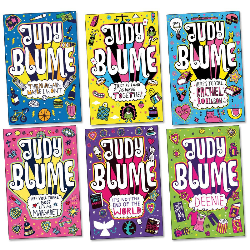 Are You There, God? It's Me, Margaret & Deenie 6 Books Collection Set by Judy Blume - Fiction - Mixed Format