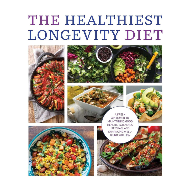 The Healthiest Longevity Diet, Ultra Low Cholesterol Recipe Cookbook , The Rapid 800 Cookbook 3 Books Collection Set - The Book Bundle
