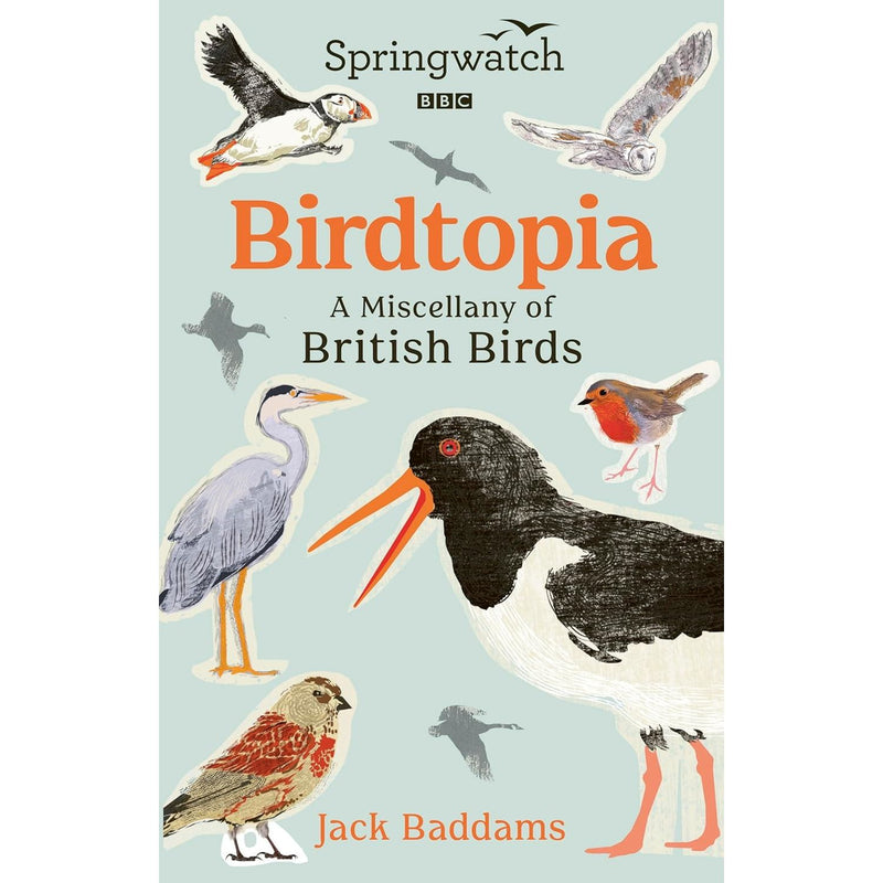 Springwatch: Birdtopia (HB) & RSPB Pocket Guide to British Birds: Second edition 2 Books Set - The Book Bundle