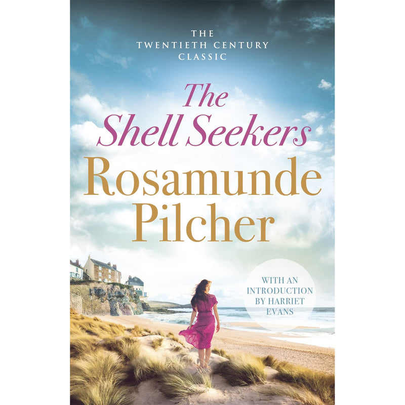 Cover image of "The Shell Seekers" by Hodder Paperbacks, featuring the classic family drama novel published in 2024.