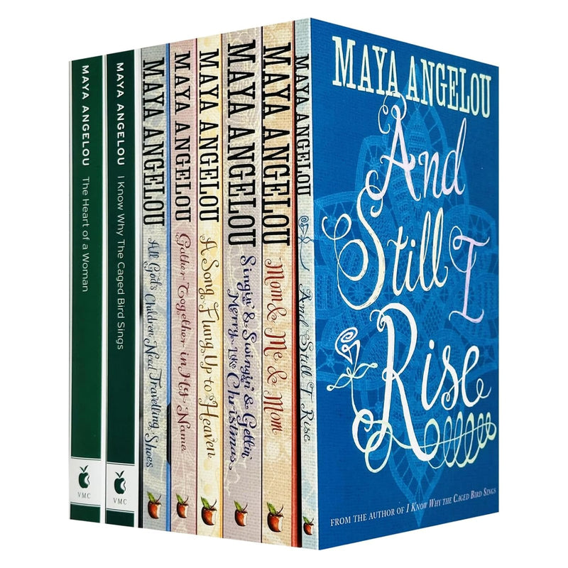 Maya Angelou 8 Books Collection Set And Still I Rise, Mom and Me and Mom - The Book Bundle