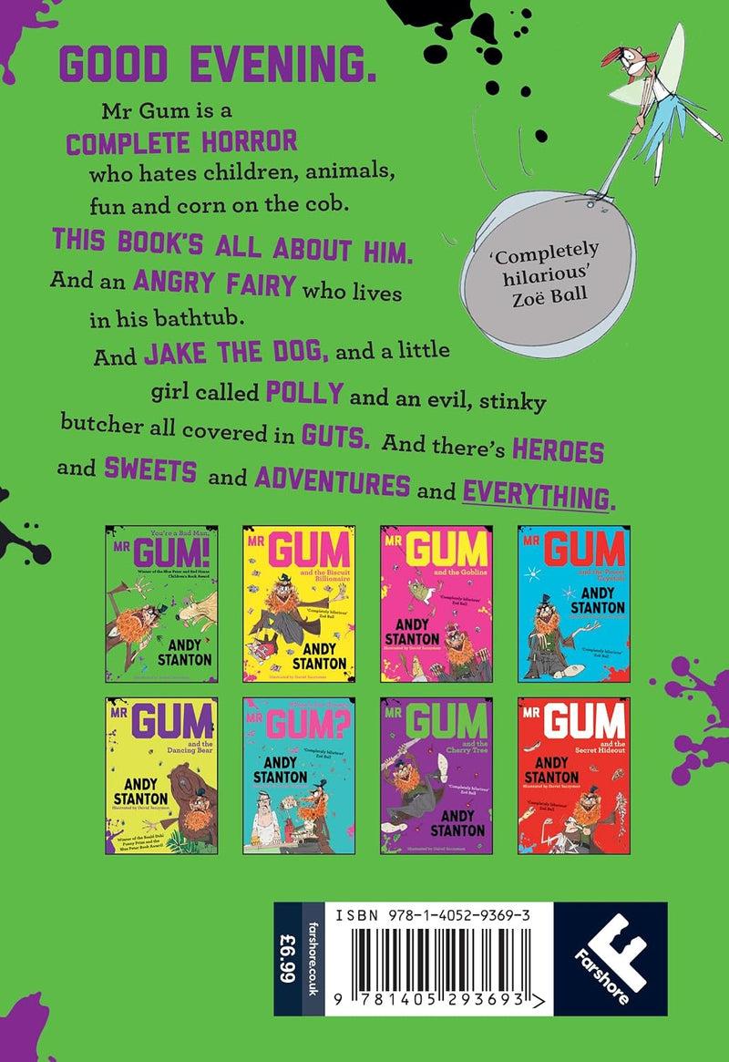 You're A Bad Man, Mr Gum! By Andy Stanton - Fiction - Standard Paperback Edition