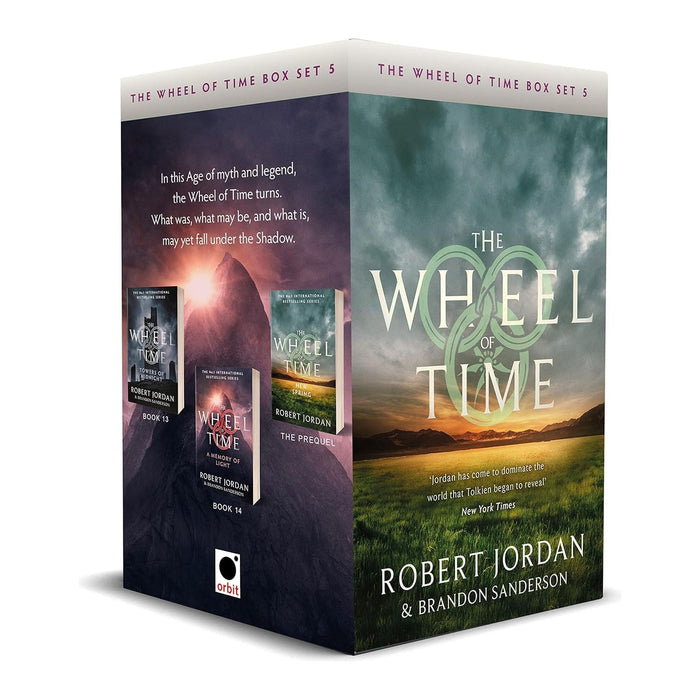 The Wheel of Time Box Set 5: Books 13, 14 & prequel (Towers of Midnight, A Memory of Light, New Spring) - The Book Bundle