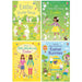 Usborne Activities Easter Sticker 4 Books Collection Set (Easter Sticker Book) - The Book Bundle