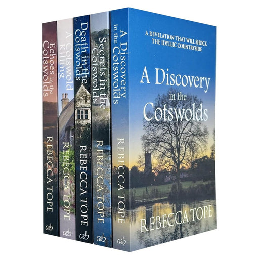 Rebecca Tope Cotswold Mysteries 5 Books Collection Set A Discovery in the Cotswolds, Secrets in the Cotswolds - The Book Bundle