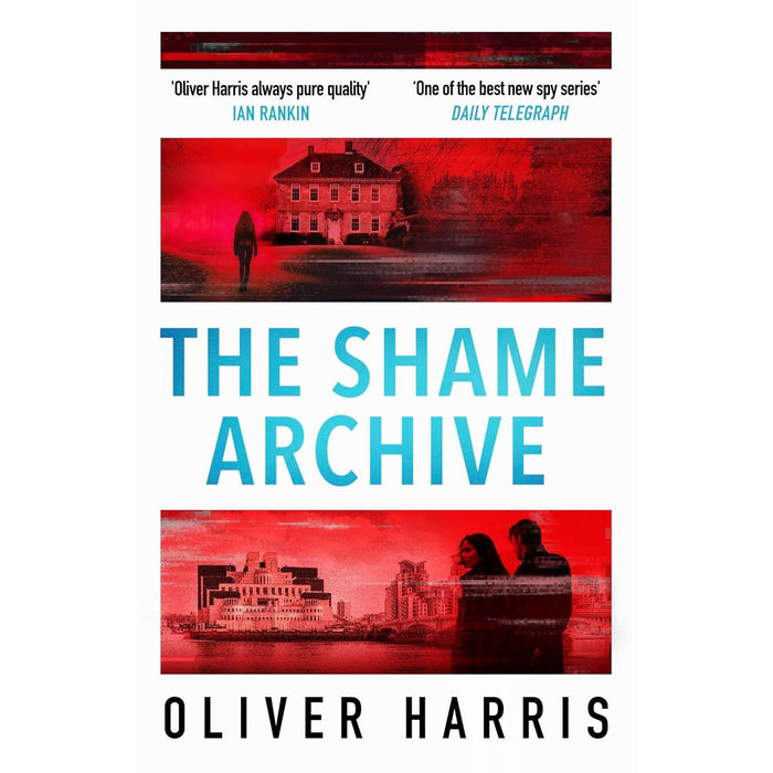 Oliver Harris 3 Books Collection Set (Ascension, A Shadow Intelligence, The Shame Archive) - The Book Bundle