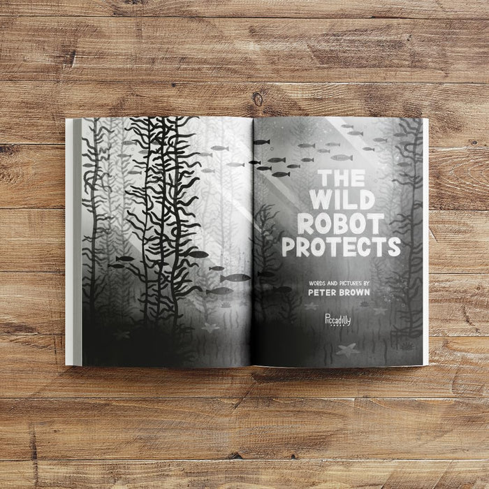 The Wild Robot Protects (The Wild Robot 3) by Peter Brown - The Book Bundle