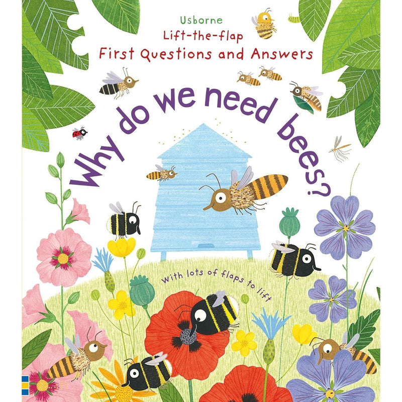 Lift-The-Flap First Questions and Answers by Usborne 4 Books Collection Set - Non Fiction - Ages 3–8