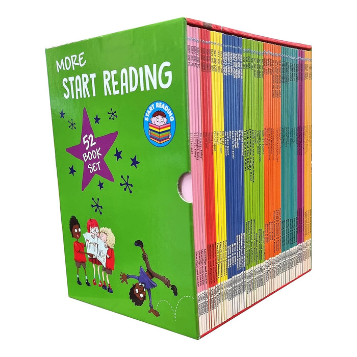 Start Reading Series 52 Books Collection Set (The Winter Cave, Rushing River, Danger in the Forest & More...)