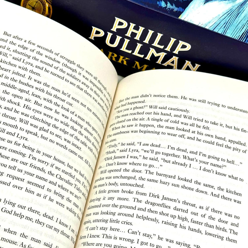 His Dark Materials 3 Books Collection Set by Philip Pullman - Fiction - Paperback